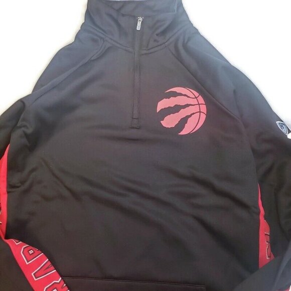 NBA Toronto Raptors Hands High Womens Size Medium MVP Quarter Zip Pullover - Picture 2 of 5